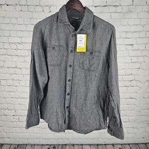 National Outfitters Large Long Sleeve Cotton Shirt